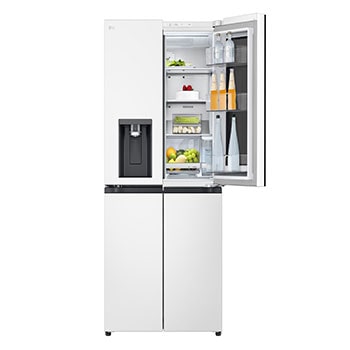 top right side open with food