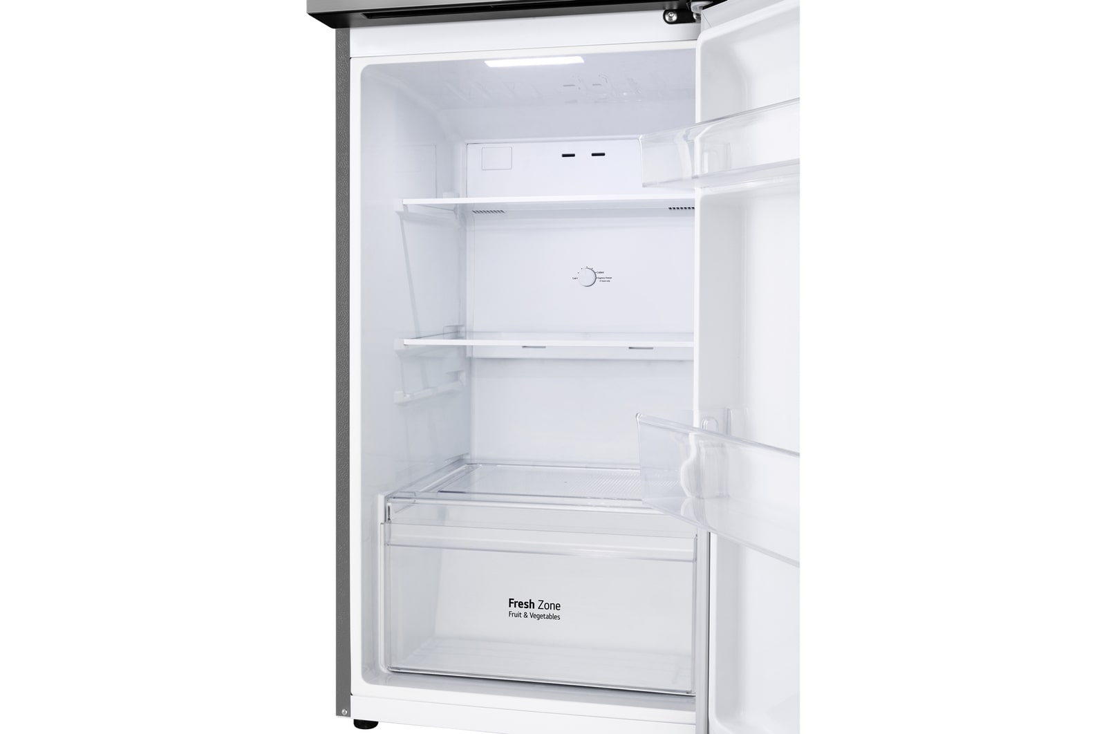 Bottom door open without food