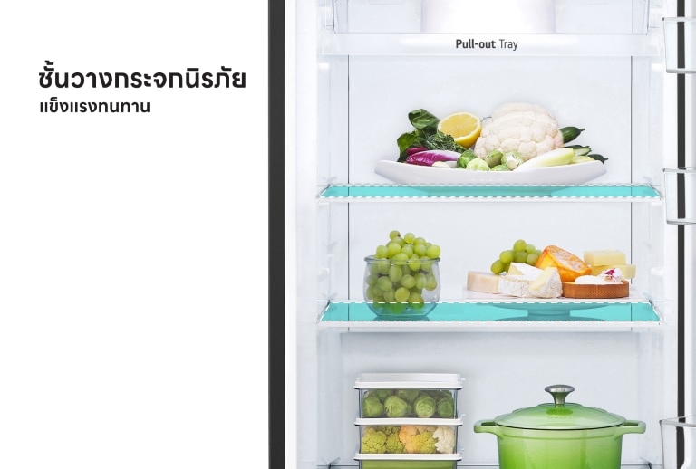 ของวางบนชั้นวางกระจกนิรภัย