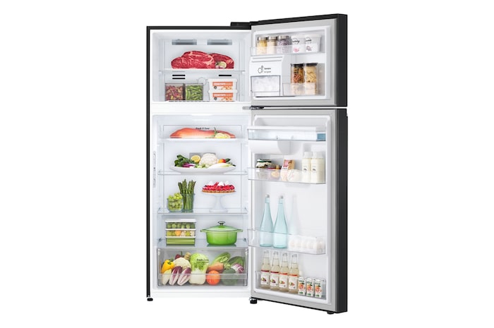 ประตูด้านหน้าเปิดพร้อมอาหาร 