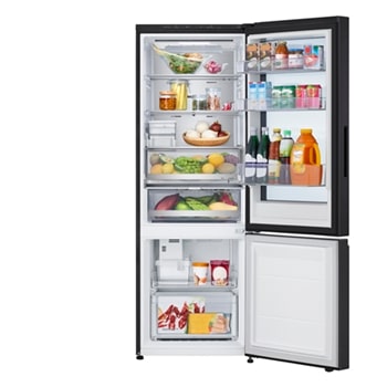 front open view with food stored