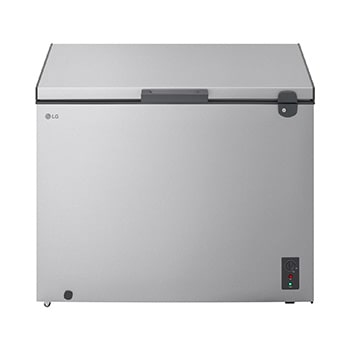 LG chest freezer half front view