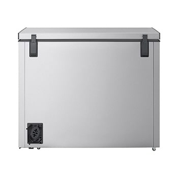 LG chest freezer inside space view