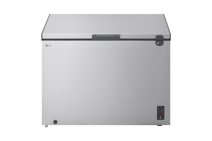LG chest freezer half front view