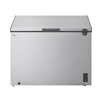 LG chest freezer half front view