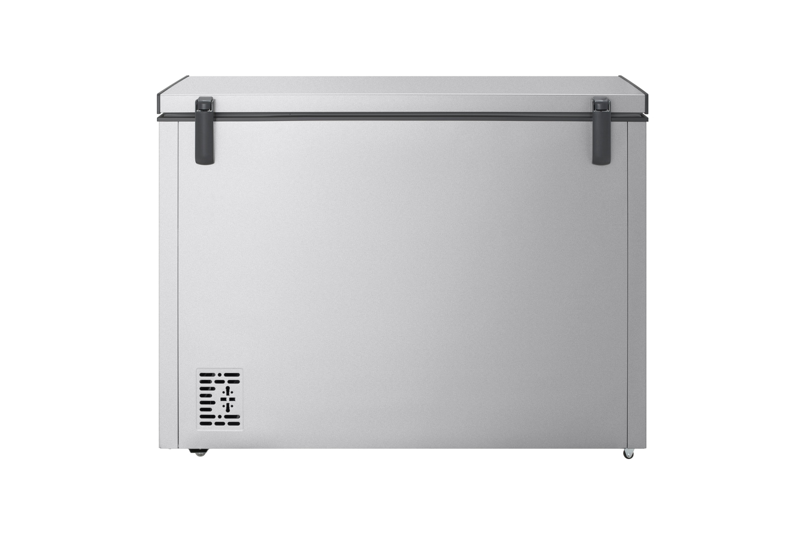 LG chest freezer inside space view