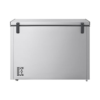 LG chest freezer inside space view