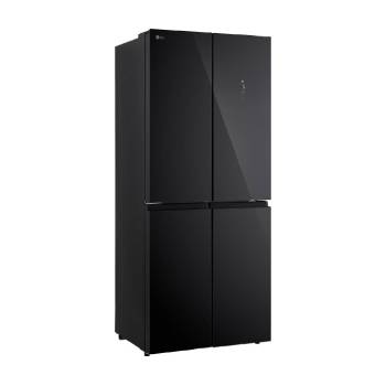lg multi door refrigerator left side view