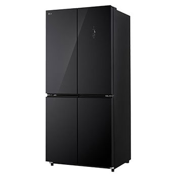 lg multi door refrigerator right side view