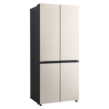 lg multi door refrigerator left side view