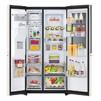 LG ตู้เย็น Multi-Door รุ่น GC-X257CMHW ขนาด 22.4 คิว ระบบ Inverter Compressor, GC-X257CMHW