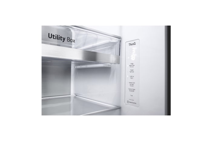 LG ตู้เย็น Multi-Door รุ่น GC-X257CMHW ขนาด 22.4 คิว ระบบ Inverter Compressor, GC-X257CMHW
