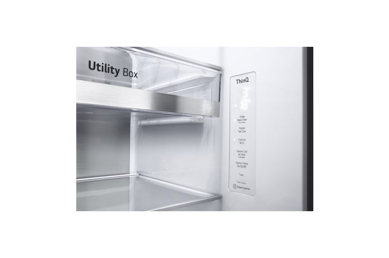 LG ตู้เย็น Multi-Door รุ่น GC-X257CMHW ขนาด 22.4 คิว ระบบ Inverter Compressor, GC-X257CMHW