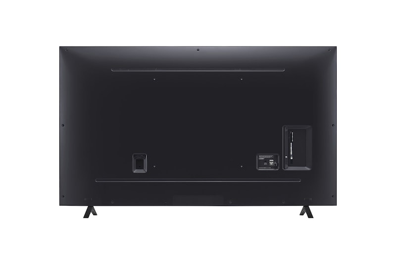 Rear view of LG NanoCell TV, NANO81
