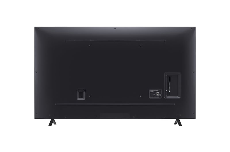 Rear view of LG NanoCell TV, NANO81