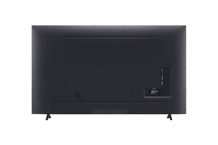 Rear view of LG NanoCell TV, NANO81