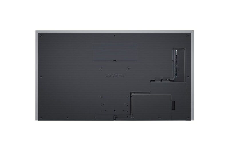 มุมมองด้านหลังของทีวี LG OLED evo, OLED G4