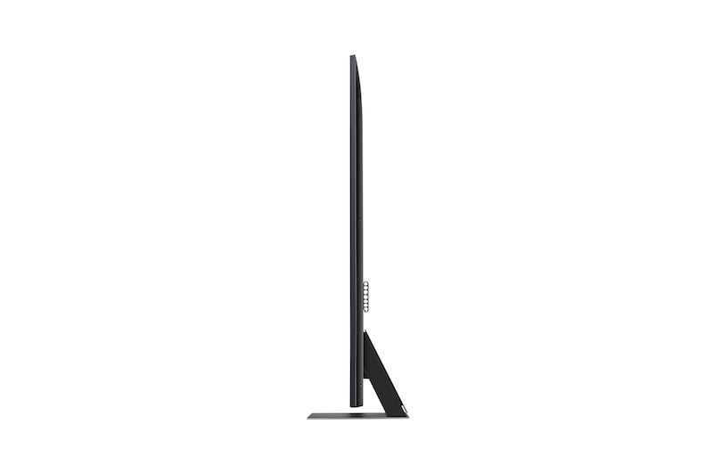 มุมมองด้านข้างของ LG QNED TV, QNED86