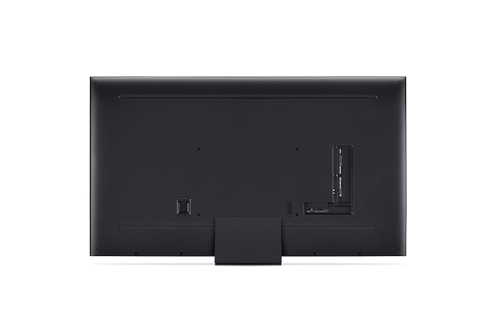 มุมมองด้านหลังของทีวี LG QNED, QNED86