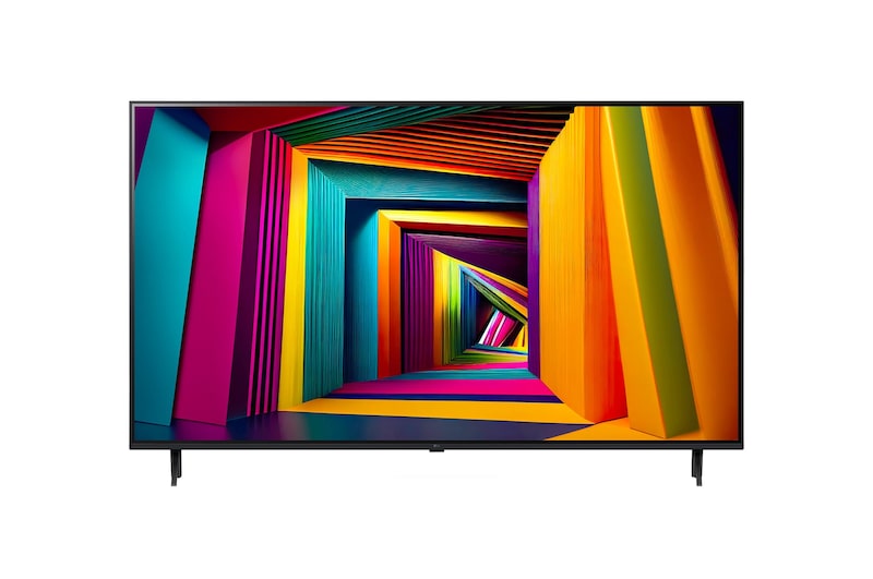 มุมมองด้านหน้าของ LG UHD TV, UT90