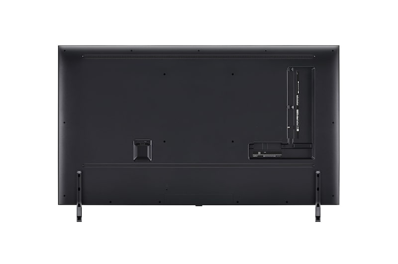 มุมมองด้านหลังของทีวี LG UHD, UT90