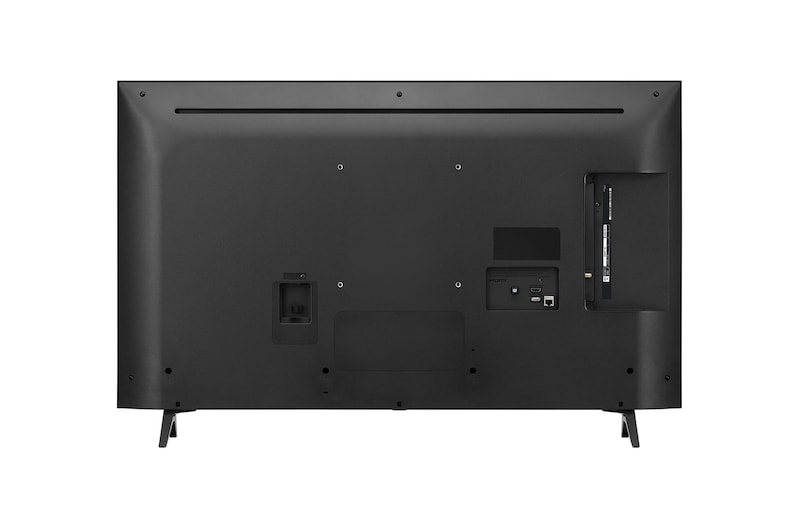 มุมมองด้านหลังของทีวี LG UHD, UT80