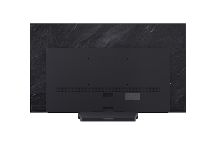 Rear view of LG OLED evo AI C5 4K Smart TV.
