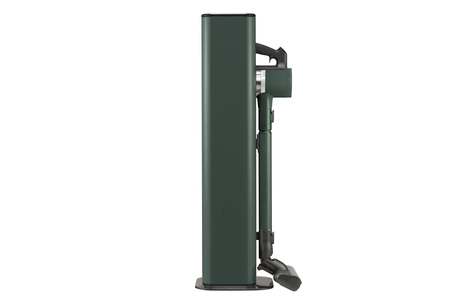 Side view with stand