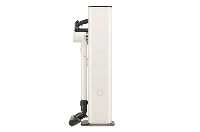 มุมมองด้านข้าง (ฝั่งขวา) ของเครื่องดูดฝุ่น LG CordZero A9T-ULTRA