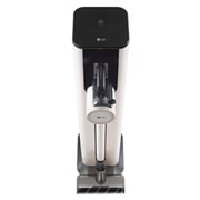 มุมกดโดยแสดงให้เห็นส่วนบนของเครื่องดูดฝุ่นและตัว All-in-one Tower