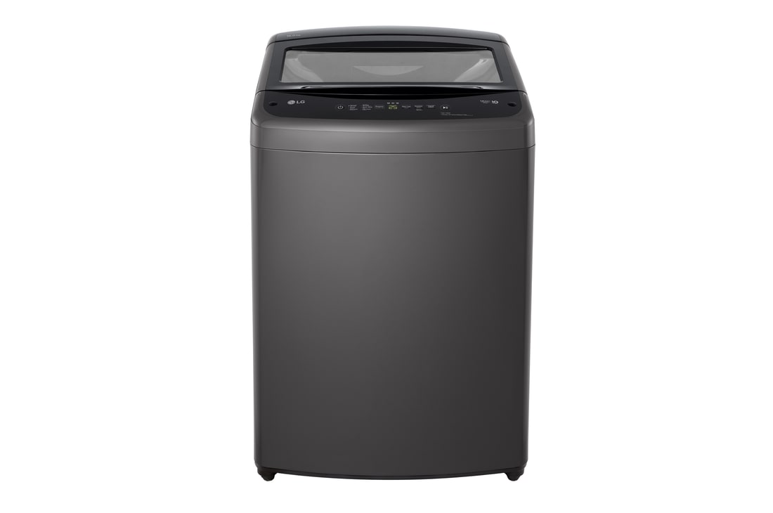 มุมมองด้านหน้าของเครื่องซักผ้าฝาบน 16 กก. รุ่น T2516VBTB ระบบ Smart Inverter