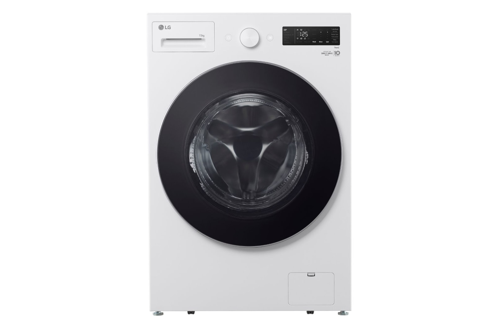 มุมมองด้านหน้าของสินค้า เครื่องซักผ้าฝาหน้า ความจุซัก 15 กก. AI DD™ รุ่น F2515SNEW ระบบ AI DD™ 
