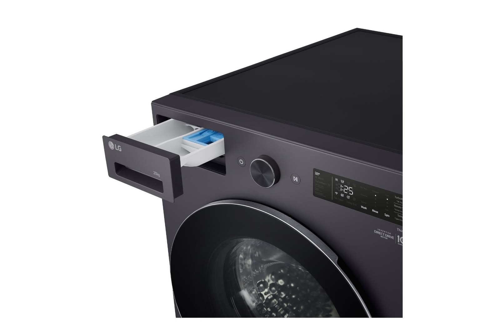 LG เครื่องซักผ้า รุ่น F2520SNEG ความจุซัก 20 กก., F2520SNEG