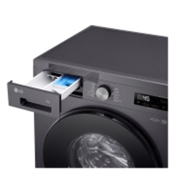 Right side detergent drawer-open View