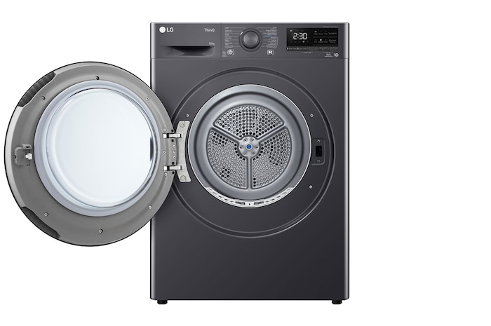 มุมมองด้านหน้าพร้อมประตูเปิด