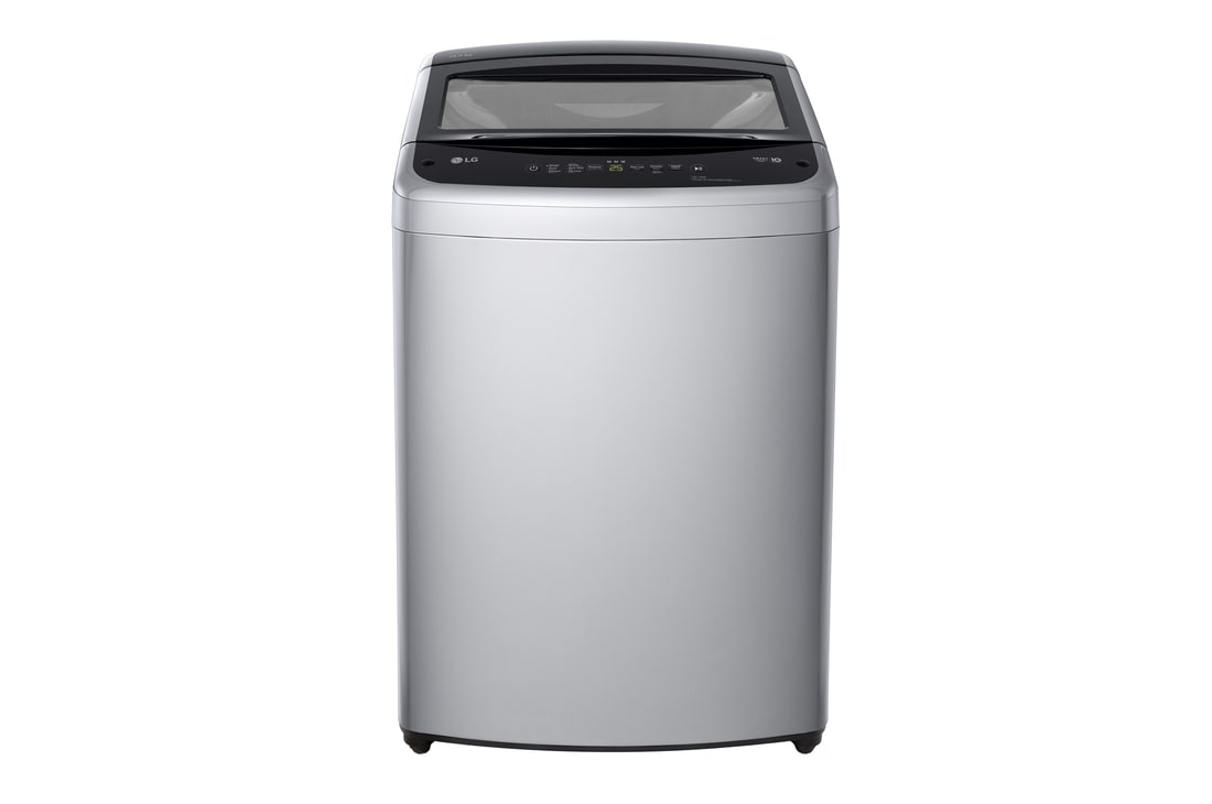 มุมมองด้านหน้าของเครื่องซักผ้าฝาบน 19 กก. รุ่น T2519VBTM ระบบ Smart Inverter