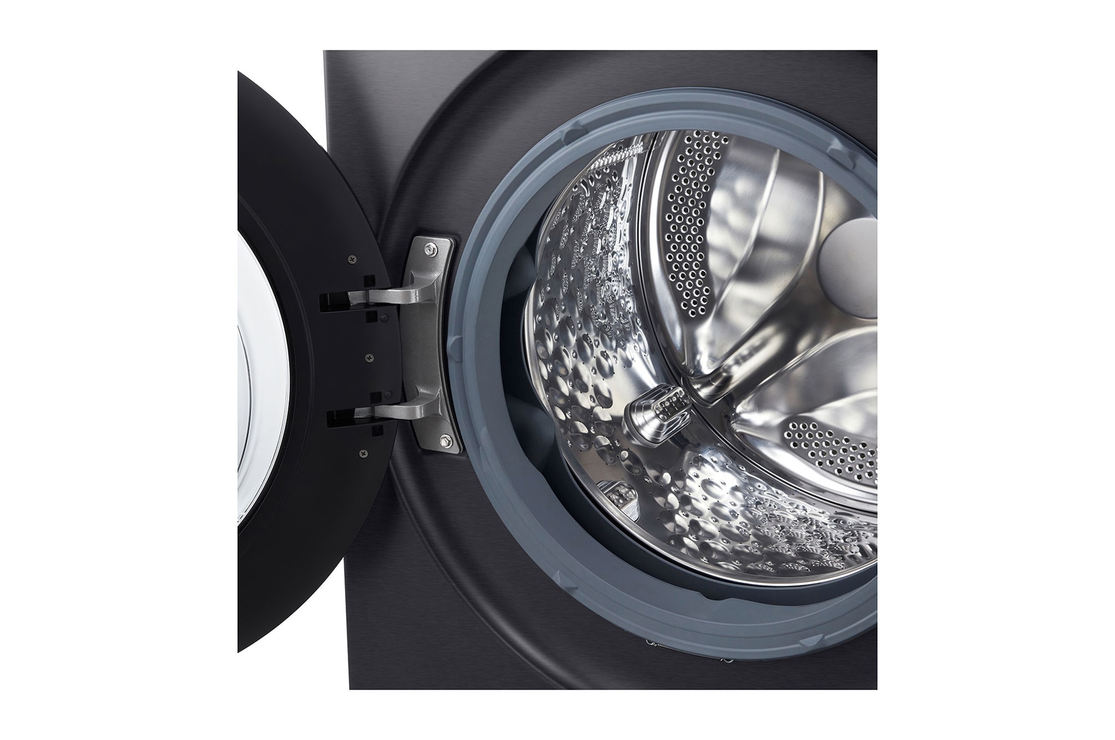 drum view with open door