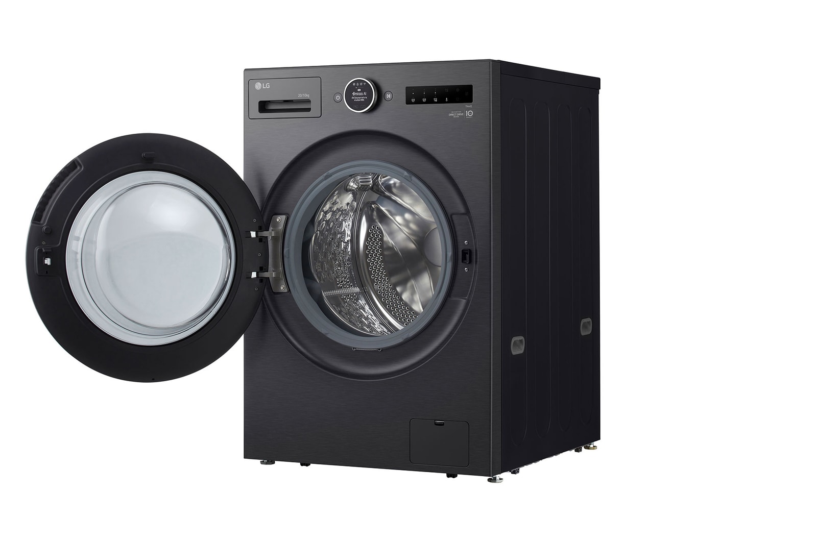 left side view with door open