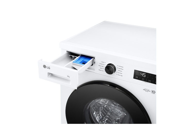 Detergent port top view