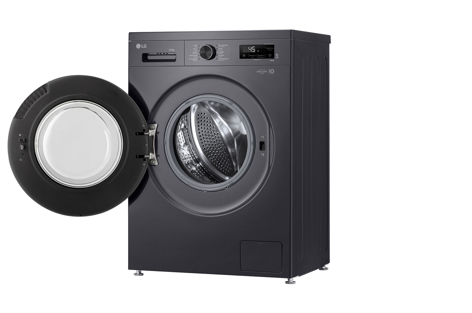 มุมมองประตูด้านขวาเปิด