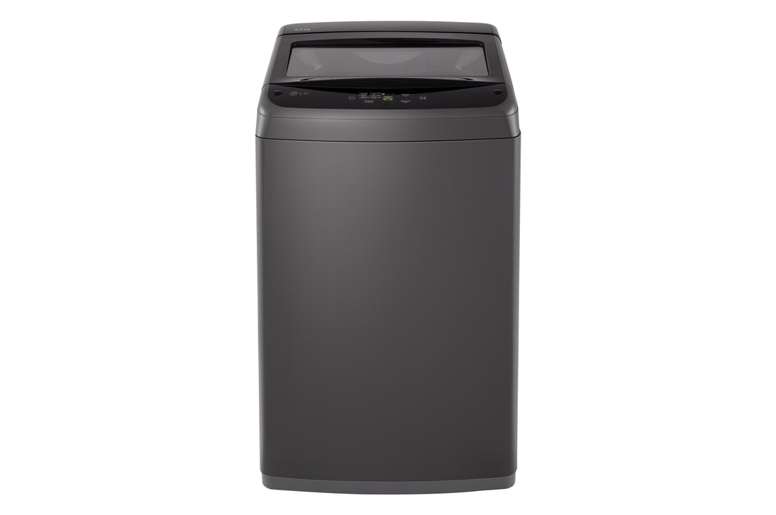 มุมมองด้านหน้าของเครื่องซักผ้าฝาบน ความจุ 9 กก. รุ่น T2109NBTB ระบบ Non-Inverter