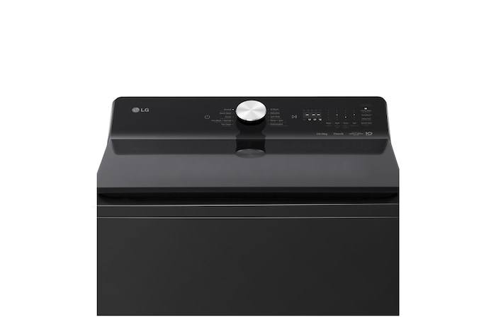 Water spray and arrows inside washer drum visualizing fast cleaning action of TurboWash™.