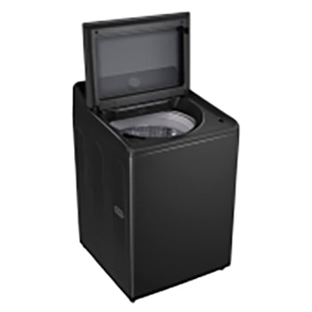 Lifestyle image of top loading washing machine