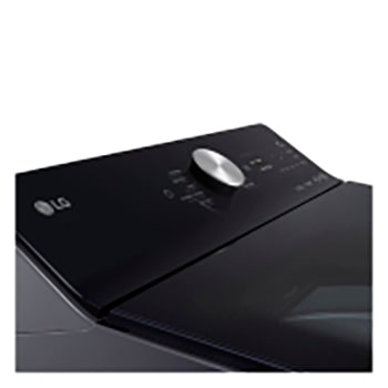 Beige blouse with digital overlay on LG washer, representing AI Wash fabric detection.