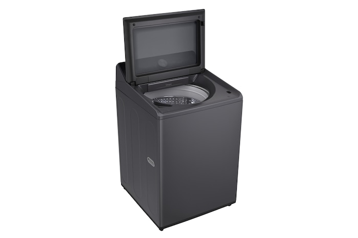 Lifestyle image of top loading washing machine