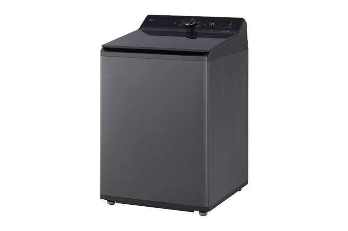 มุมมองด้านหลังของเครื่องซักผ้าฝาบน LG