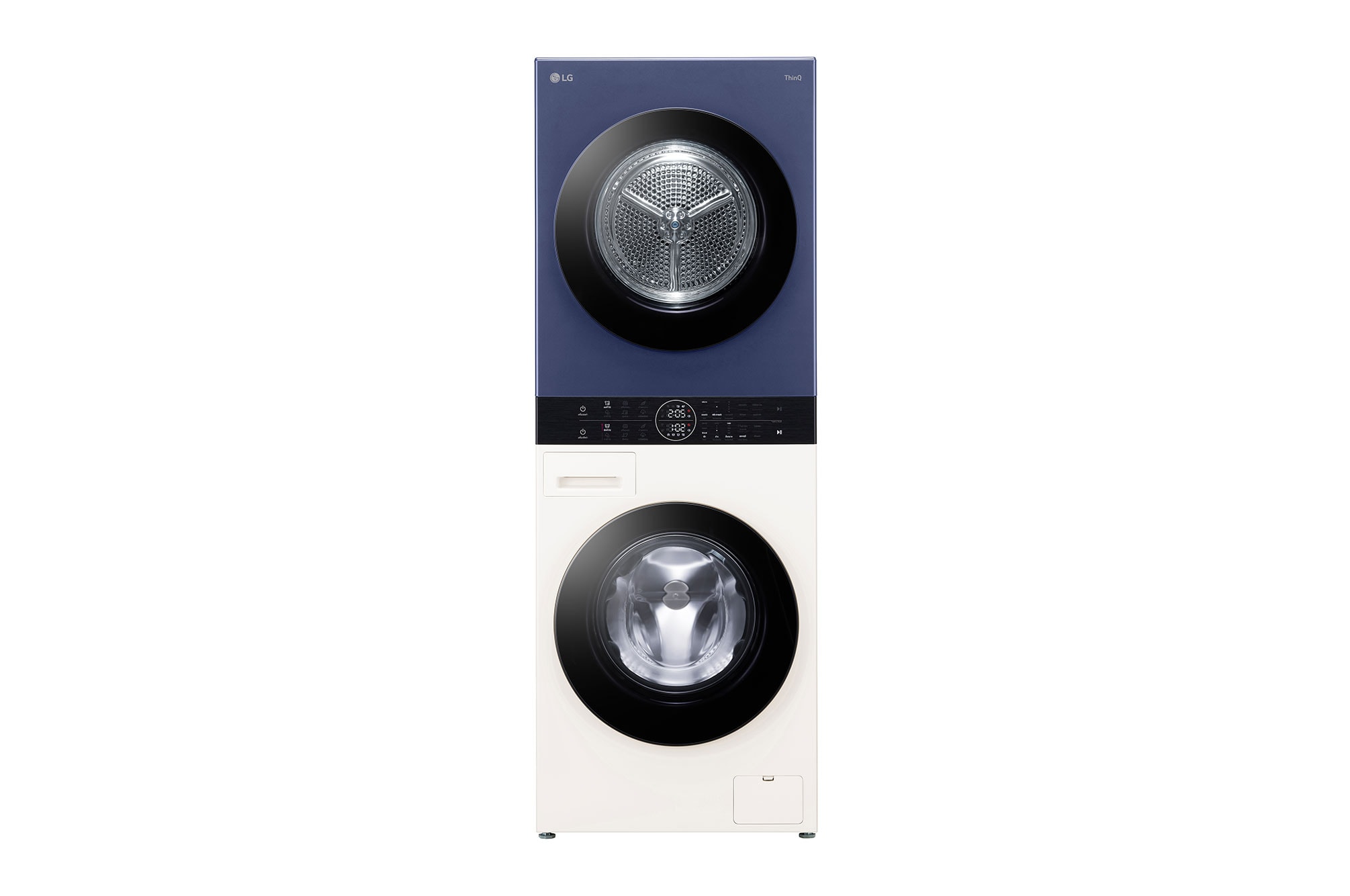 Wash Tower รุ่น WT1410NHEN ระบบ AI DD™ ความจุเครื่องซักผ้า 14 กก./ เครื่องอบผ้า 10 กก. พร้อม Smart WI-FI control ควบคุมสั่งงานผ่านสมาร์ทโฟน