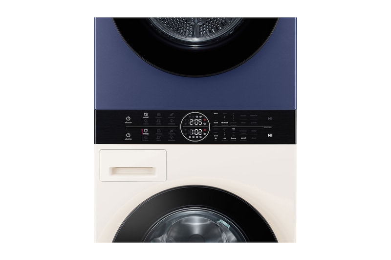 LG Wash Tower รุ่น WT1410NHEN ระบบ AI DD™ ความจุเครื่องซักผ้า 14 กก./ เครื่องอบผ้า 10 กก. พร้อม Smart WI-FI control ควบคุมสั่งงานผ่านสมาร์ทโฟน, WT1410NHEN