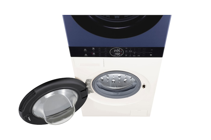 LG Wash Tower รุ่น WT1410NHEN ระบบ AI DD™ ความจุเครื่องซักผ้า 14 กก./ เครื่องอบผ้า 10 กก. พร้อม Smart WI-FI control ควบคุมสั่งงานผ่านสมาร์ทโฟน, WT1410NHEN