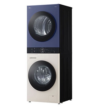 LG Wash Tower รุ่น WT1410NHEN ระบบ AI DD™ ความจุเครื่องซักผ้า 14 กก./ เครื่องอบผ้า 10 กก. พร้อม Smart WI-FI control ควบคุมสั่งงานผ่านสมาร์ทโฟน, WT1410NHEN